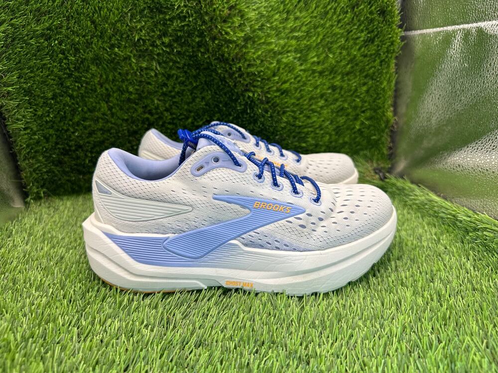 Brooks Ghost Max 3 1204571B151 Athletic Sneaker Women's 7B Blue Mesh Gym Jogging